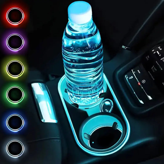 LED Coaster Cup Holder